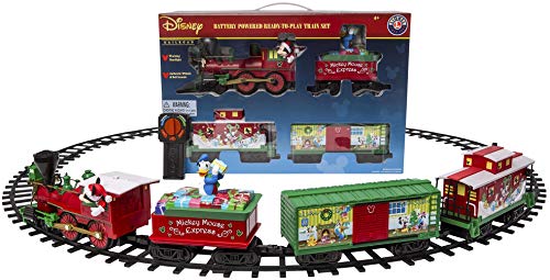 New Lionel Battery-Operated Disney Mickey Mouse Express Toy Train Set