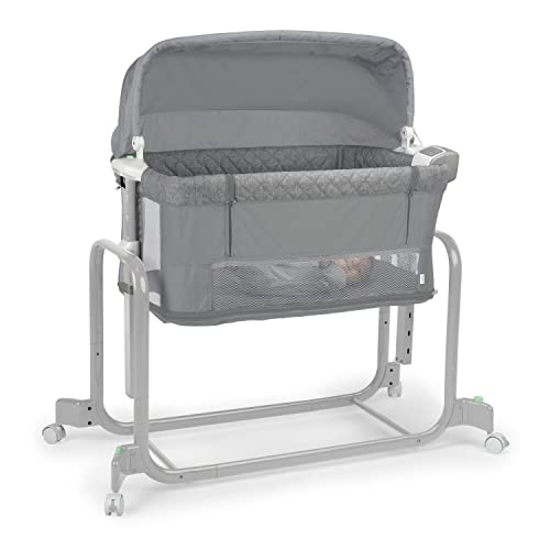 New Ingenuity Dream Hero Starlight 3-in-1 Co-Sleeping Bassinet and Crib - Lume (Grey)