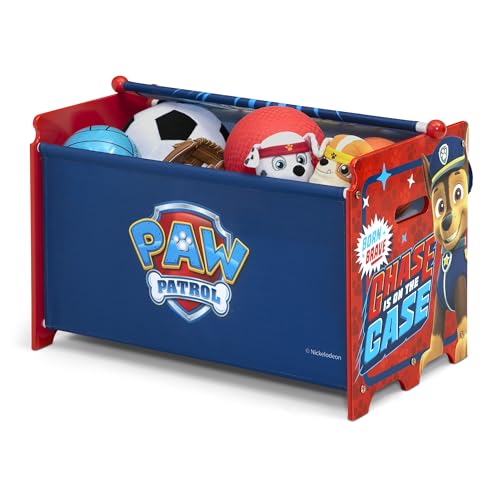 New Delta Children PAW Patrol Toy Box, Blue