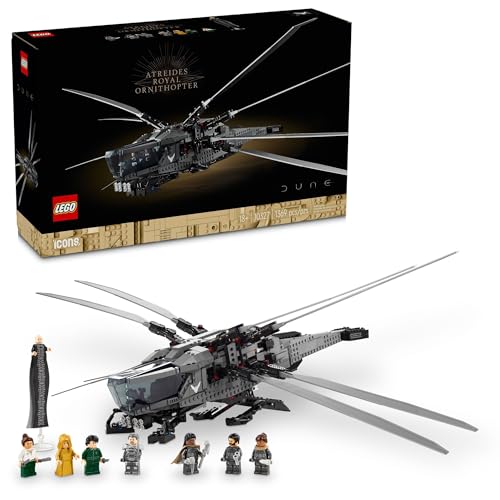 New LEGO Icons Dune Atreides Royal Ornithopter 10327