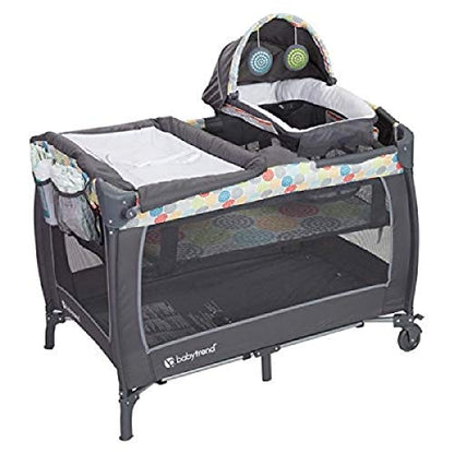 Baby Trend Lil' Snooze Deluxe II Nursery Center Playard (Funfetti)