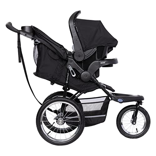 New baby Trend Expedition® Jogger Travel System with EZ-Lift™ Infant Car Seat (Dash Black)