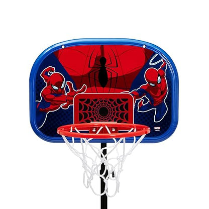 Delta Children Marvel Spider-Man Basketball Hoop Set for Kids (Red)