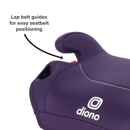 New Diono Solana Booster Car Seats (Black/Purple Wildberry)