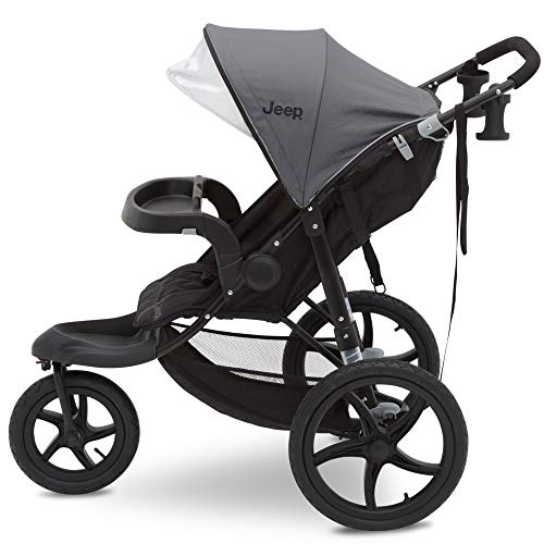 New Jeep Classic Jogging Stroller by Delta Children (Grey)