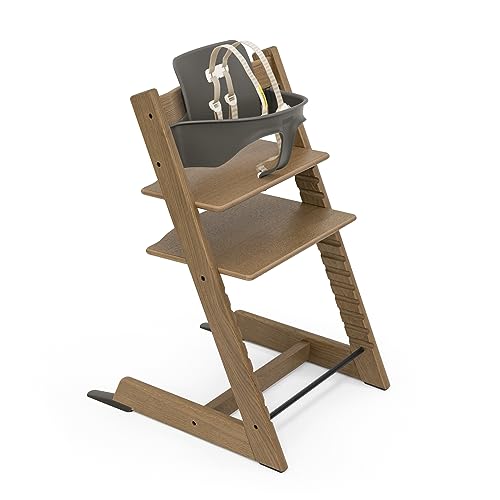 New Tripp Trapp High Chair (Oak Brown)