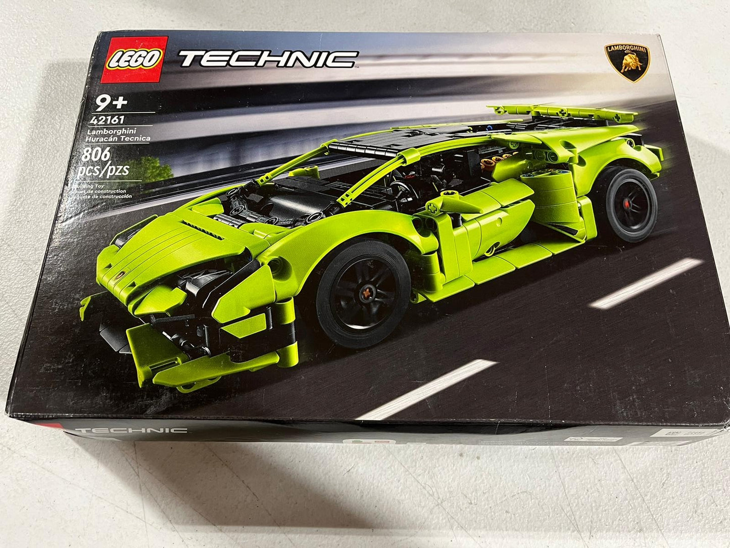 New LEGO Technic Lamborghini Huracán Tecnica Advanced Sports Car Building Kit 42161