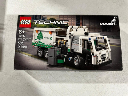 New LEGO Technic Mack LR Electric Garbage Truck Toy 42167