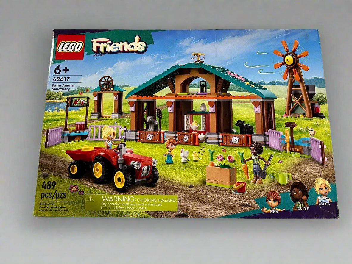 New LEGO Friends Farm Animal Sanctuary and Tractor Toy 42617