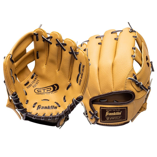 New Franklin Sports RTP 8.5 Teeball Glove Right-Handed Thrower (Camel/Brown)