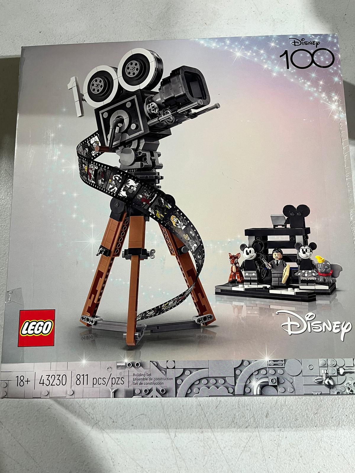 New Lego Disney Walt Disney Tribute Camera 43230 Disney Fan Building Set