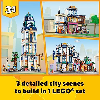 New LEGO Creator Main Street 31141 Building Toy Set