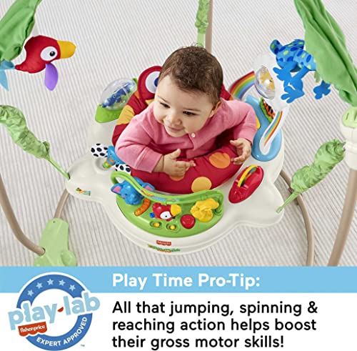 New Fisher-Price Baby Bouncer Rainforest Jumperoo Activity Center