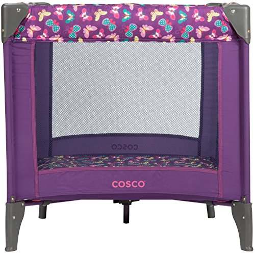 Cosco Funsport Compact Portable Playard Playpen (Butterfly Twirl) Kidsy