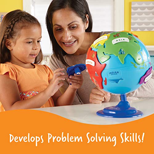 Learning Resources Puzzle Globe (14 Pieces, Ages 3+)