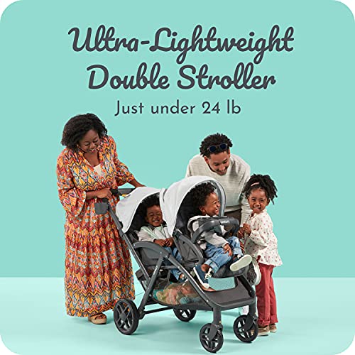 New Century® Stroll On™ Duo Lightweight Double Stroller (Metro)