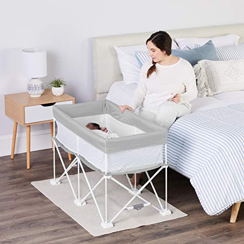 Regalo My Crib Portable Infant Bassinet (Grey)