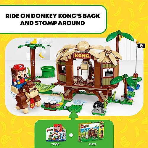 New LEGO Super Mario Donkey Kong’s Tree House Expansion Set 71424