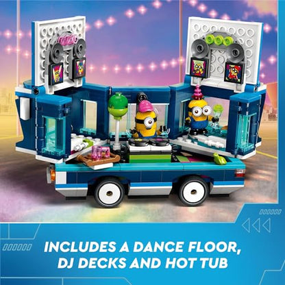 New LEGO Despicable Me 4 Minions’ Music Party Bus 75581