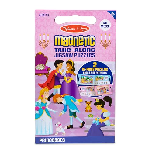 New Melissa & Doug Take-Along Magnetic Jigsaw Puzzles