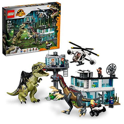 New LEGO Jurassic World Giganotosaurus & Therizinosaurus Attack 76949