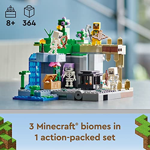 New LEGO Minecraft The Skeleton Dungeon Set, 21189