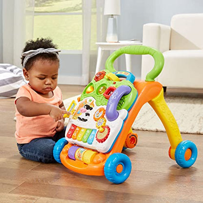 New VTech Sit-to-Stand Learning Walker (Orange)