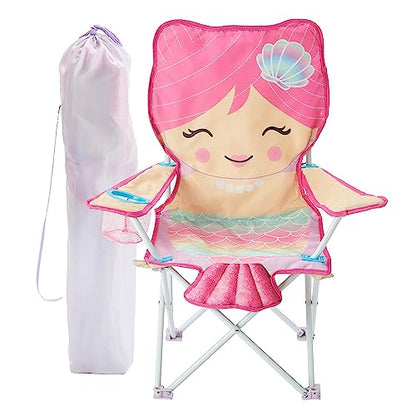 Heritage Kids Children's Figural Camp Chair (Mermaid)