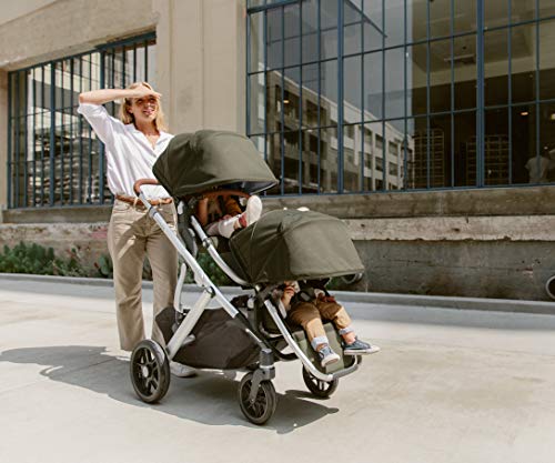 New UPPABaby RumbleSeat V2 - Hazel (Olive/Silver/Saddle Leather)