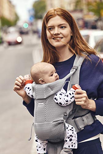 New BabyBjorn Baby Carrier Free in 3D Mesh - Gray