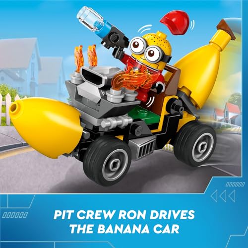 New LEGO Despicable Me 4 Minions and Banana Car Toy 75580