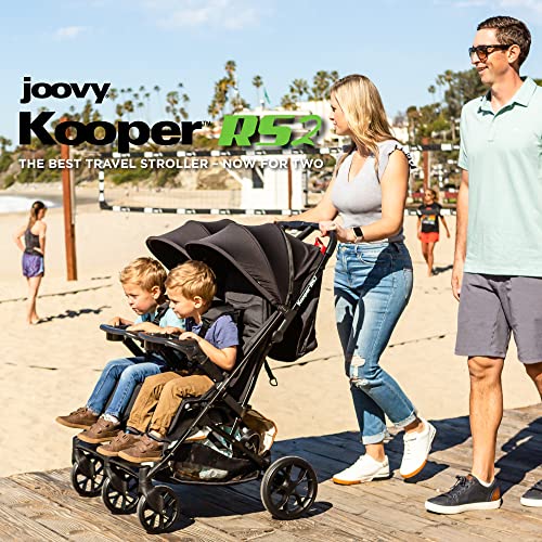 New Joovy Kooper RS2 Lightweight Travel Double Stroller