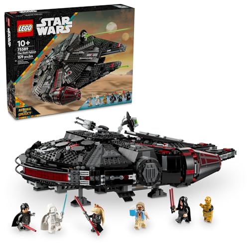 New LEGO Star Wars The Dark Falcon Buildable Starship 75389