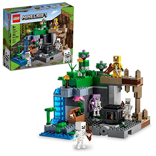 New LEGO Minecraft The Skeleton Dungeon Set, 21189