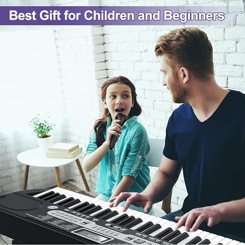 New Keyboard Piano, 61 Key Electric Piano Keyboard for Beginners and Kids