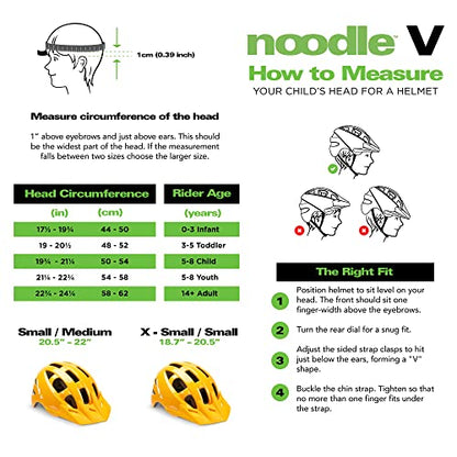 New Joovy Noodle V Kids Bike Helmet XS-S, Goldy