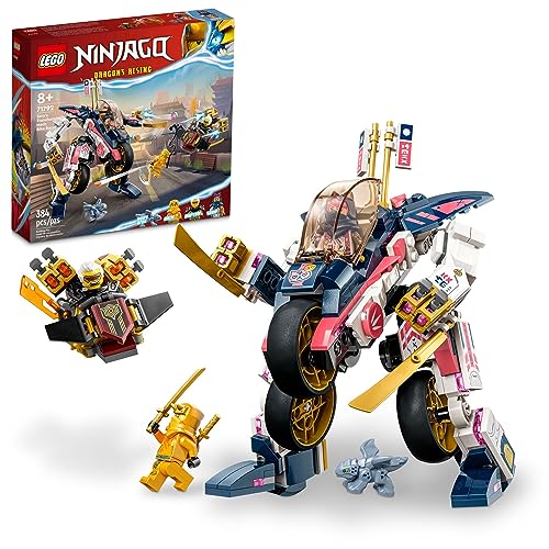 New LEGO NINJAGO Sora’s Transforming Mech Bike Racer 71792