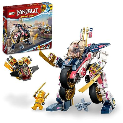 New LEGO NINJAGO Sora’s Transforming Mech Bike Racer 71792