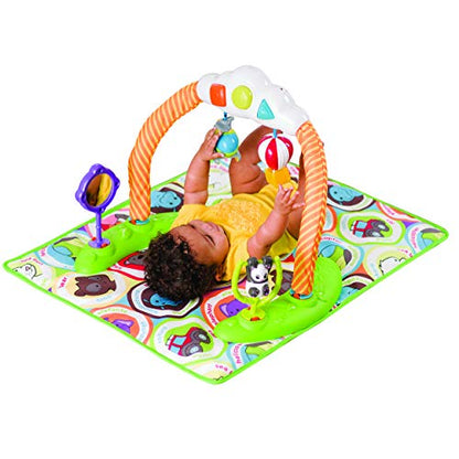 New Evenflo ExerSaucer Triple Fun+ World Explorer Bouncing Activity Saucer