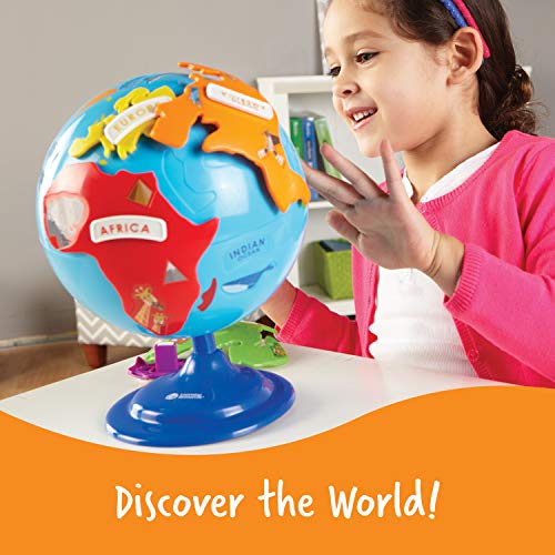 Learning Resources Puzzle Globe (14 Pieces, Ages 3+)