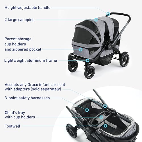 New Graco Modes Adventure Wagon Stroller Teton 30.5 Lbs