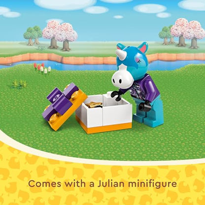 New LEGO Animal Crossing Julian’s Birthday Party Video Game Toy for Kids, 77046