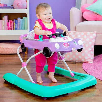 New Bright Starts Little Speedster 3-in-1 Car Walker (Purple Power)