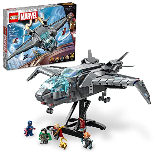 New LEGO Marvel The Avengers Quinjet 76248 Spaceship Building Toy Set