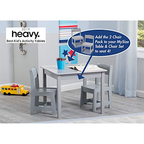 New Delta MySize Table and Chair Set, Grey