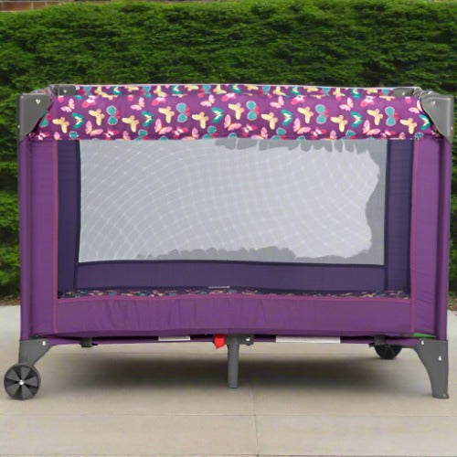 Cosco Funsport Compact Portable Playard Playpen (Butterfly Twirl)