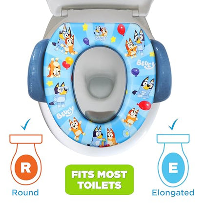 New Bluey 2 Piece Essential Potty Training Set - Soft Potty Seat