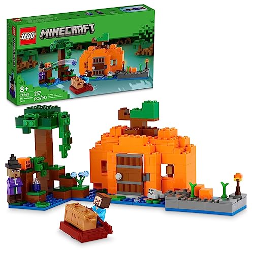 New LEGO Minecraft The Pumpkin Farm 21248 Building Toy