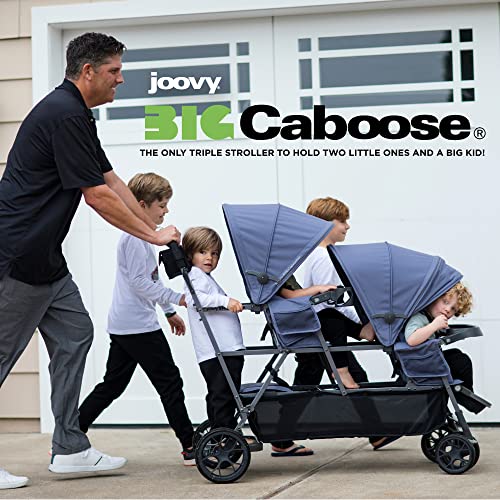 New Joovy Big Caboose Triple Stroller (Jet)