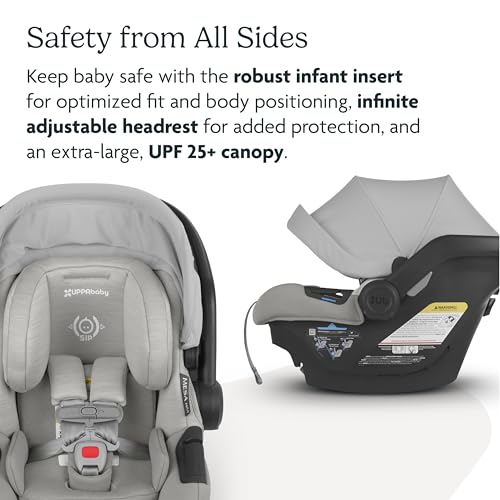 UPPAbaby Mesa Max Infant Car Seat/Base Jake (Charcoal)